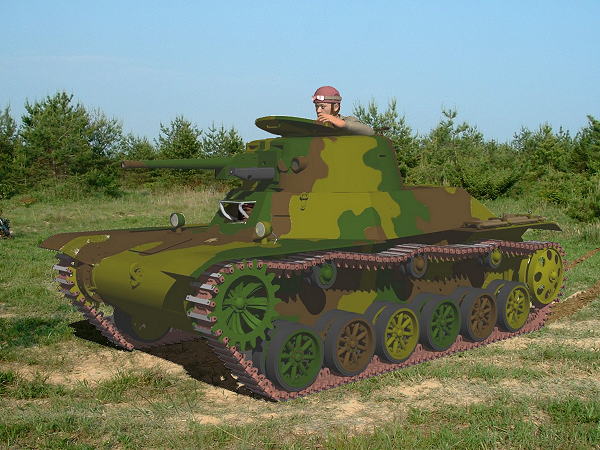 Digital Diorama Type89 Light Tank-02