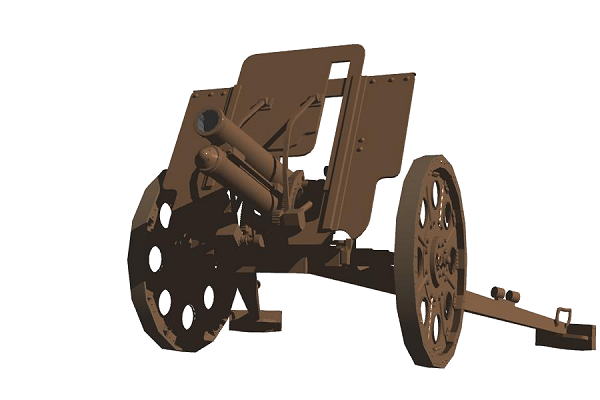 Type 92 70mm infantry cannon-01