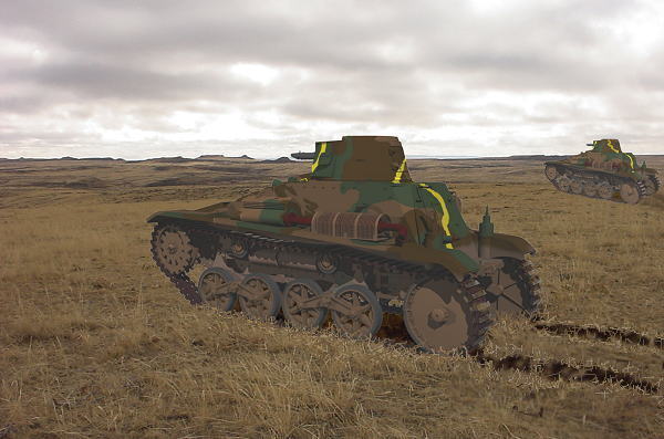 Type 94 Light tankette Latter model