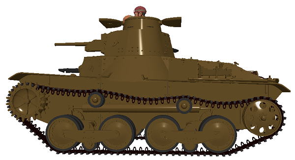 Type95 Light Tank Manchuria