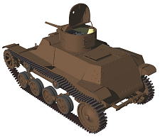 Type 97 Light tankette Te-Ke