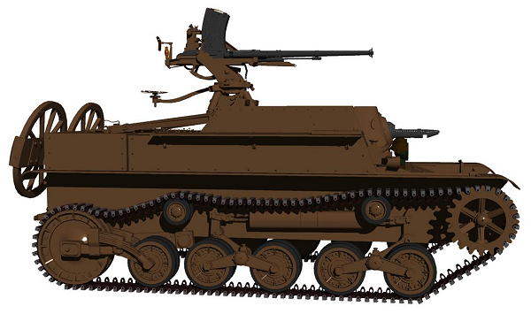 #1 Prototype antiaircraft tank(cal70)