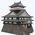 Japanese castle & temple 3DCG gallery