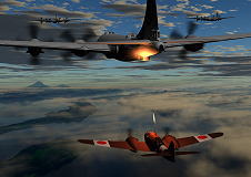 B-29を迎撃する100式司偵Ⅲ型